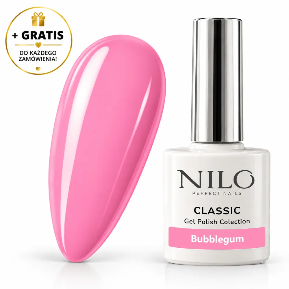 Lakier Hybrydowy Classic Bubblegum no.104 NILO Perfect Nails 7ml