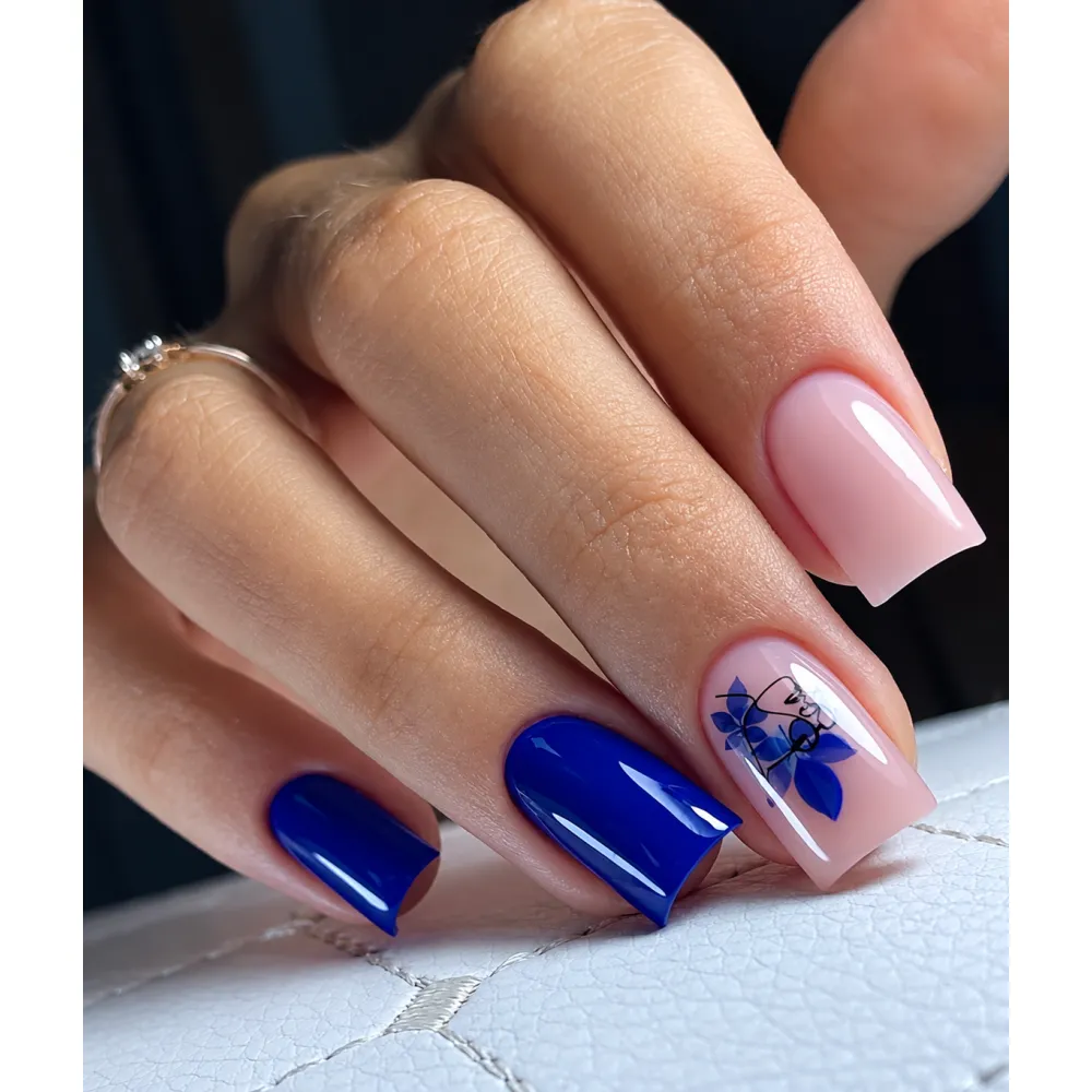 Lakier Hybrydowy Classic Royal Blue no.108 NILO Perfect Nails 7ml