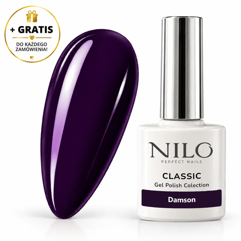 Lakier Hybrydowy Classic Damson no.109 NILO Perfect Nails 7ml