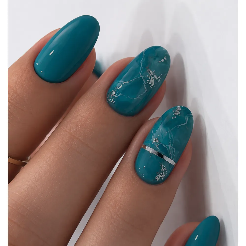Lakier Hybrydowy Miami Blue - NILO no.120