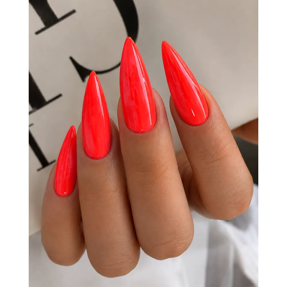 Lakier Hybrydowy Neon Coral – NILO no.128