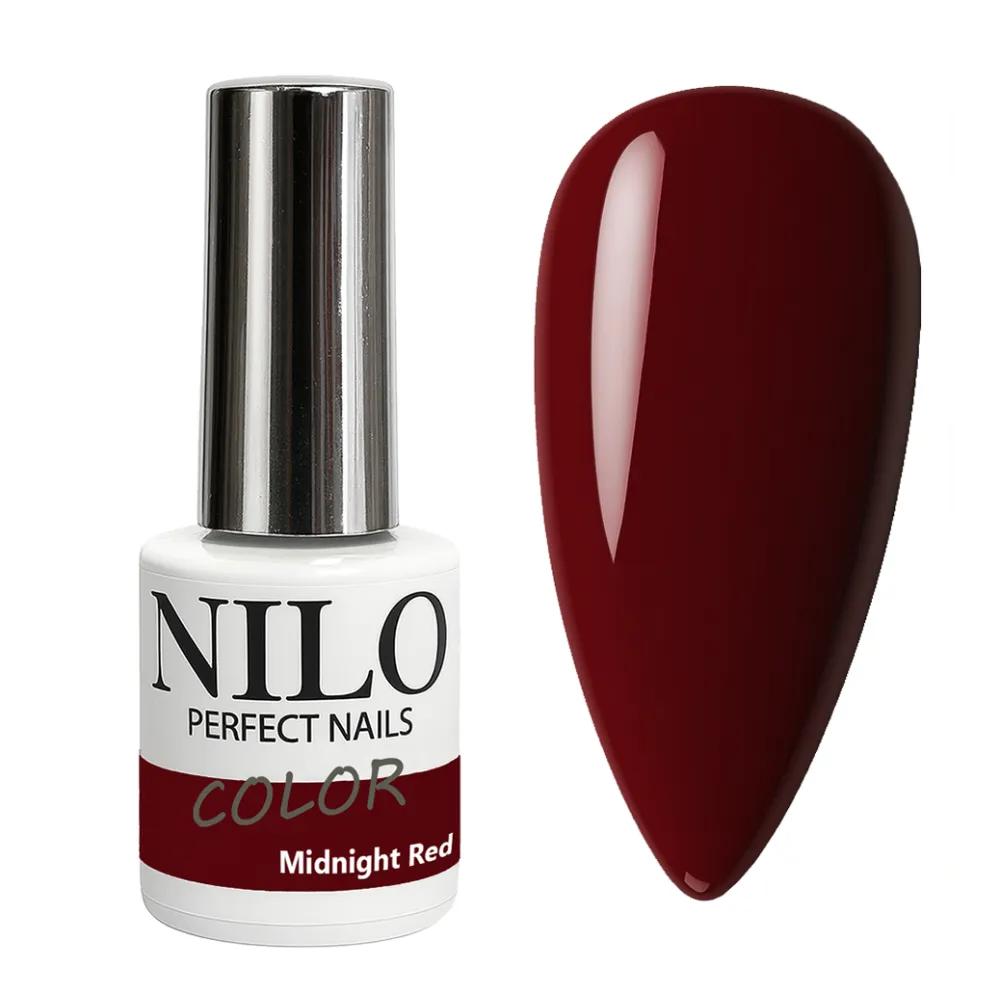 Lakier Hybrydowy Midnight Red – NILO no.166