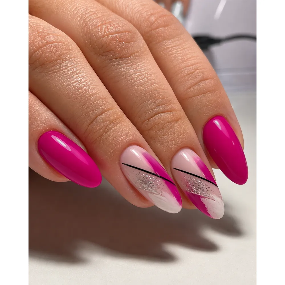 Lakier Hybrydowy 10ml Hot Fuchsia NILO Perrfect Nails