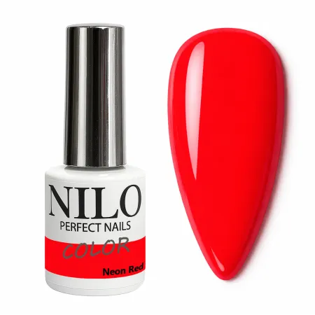 Lakier Hybrydowy Neon Red – NILO no.178
