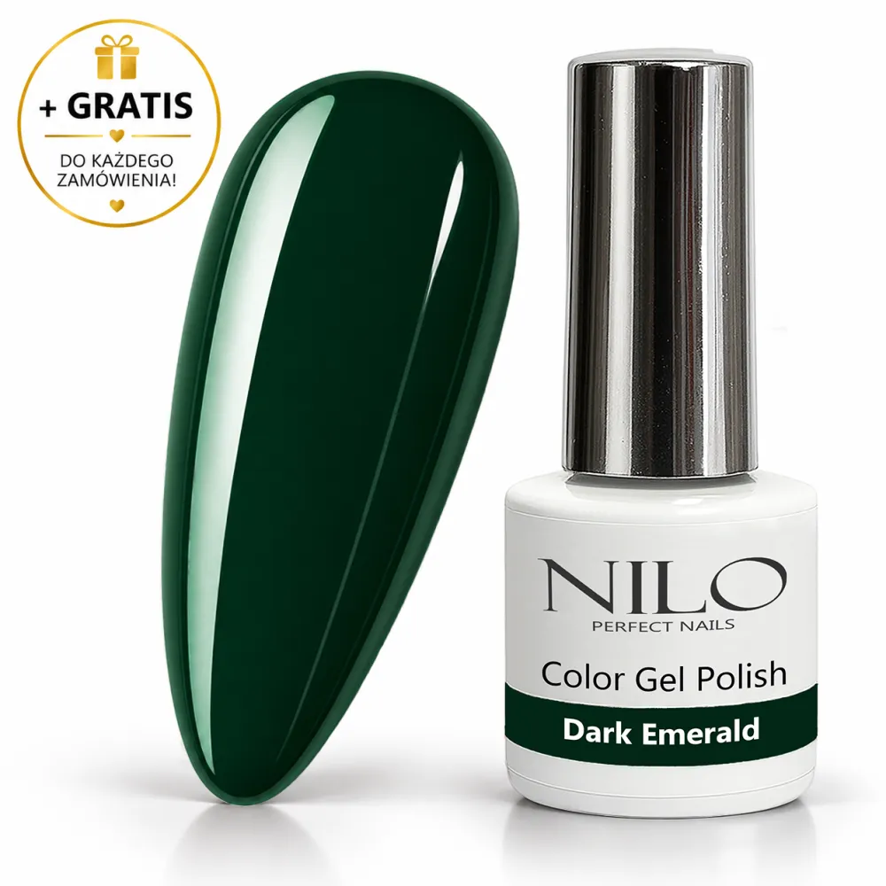 Lakier Hybrydowy Color Dark Emerald no.18 NILO Perfect Nails 10ml