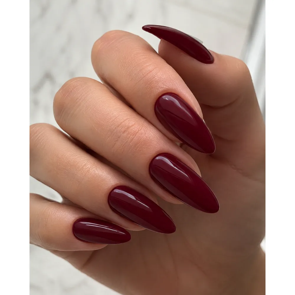 Lakier Hybrydowy Bordo Velvet Ruby no. 298 NILO Perfect Nails 10ml