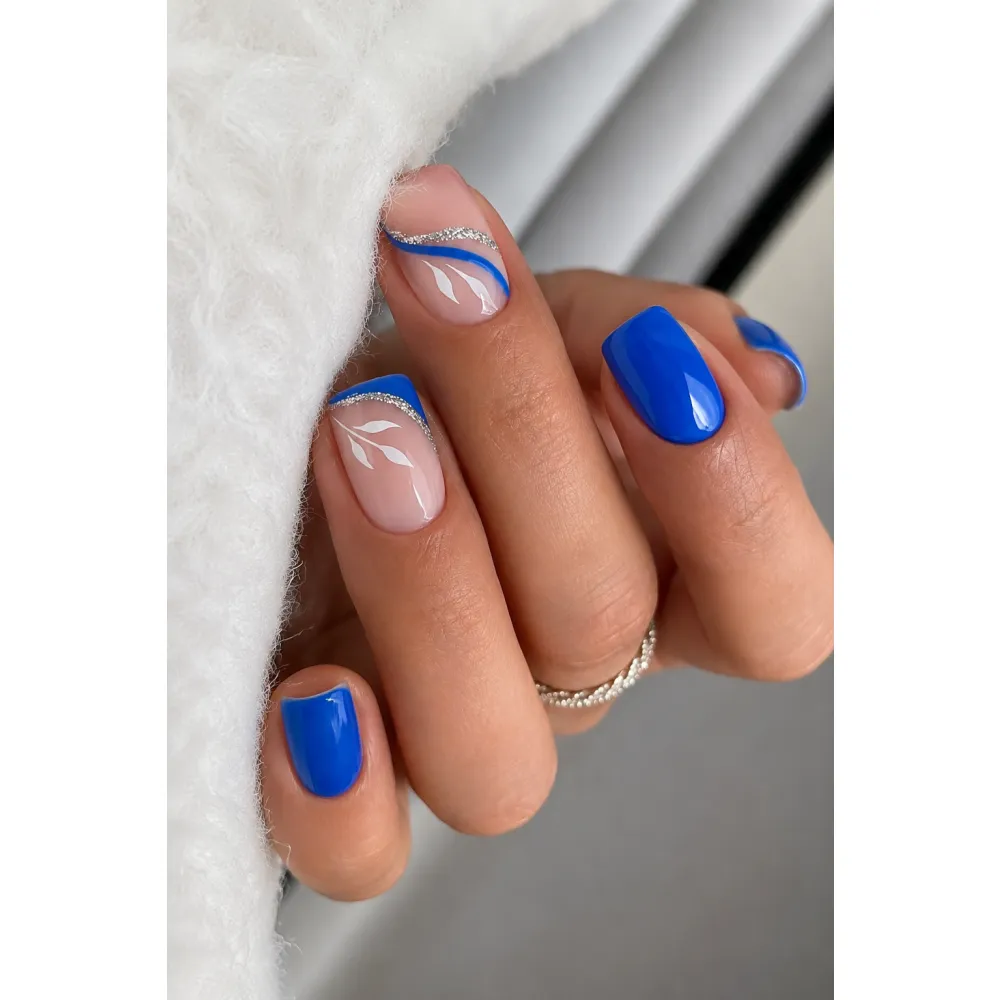 Lakier Hybrydowy Niebieski Deep Ocean no. 303 NILO Perfect Nails 10ml