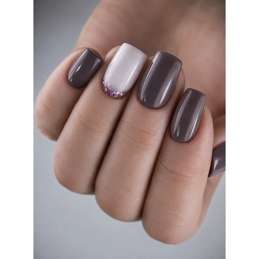 Lakier Hybrydowy Muted Plum - NILO no.76