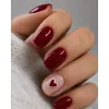 Lakier Hybrydowy Red Glitter – NILO no.84