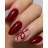 Lakier Hybrydowy Red Glitter – NILO no.84