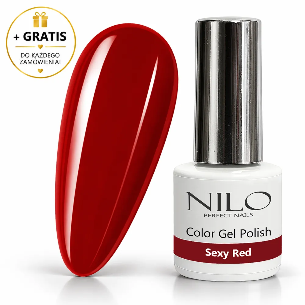 Lakier Hybrydowy Sexy Red 10ml – NILO no.90