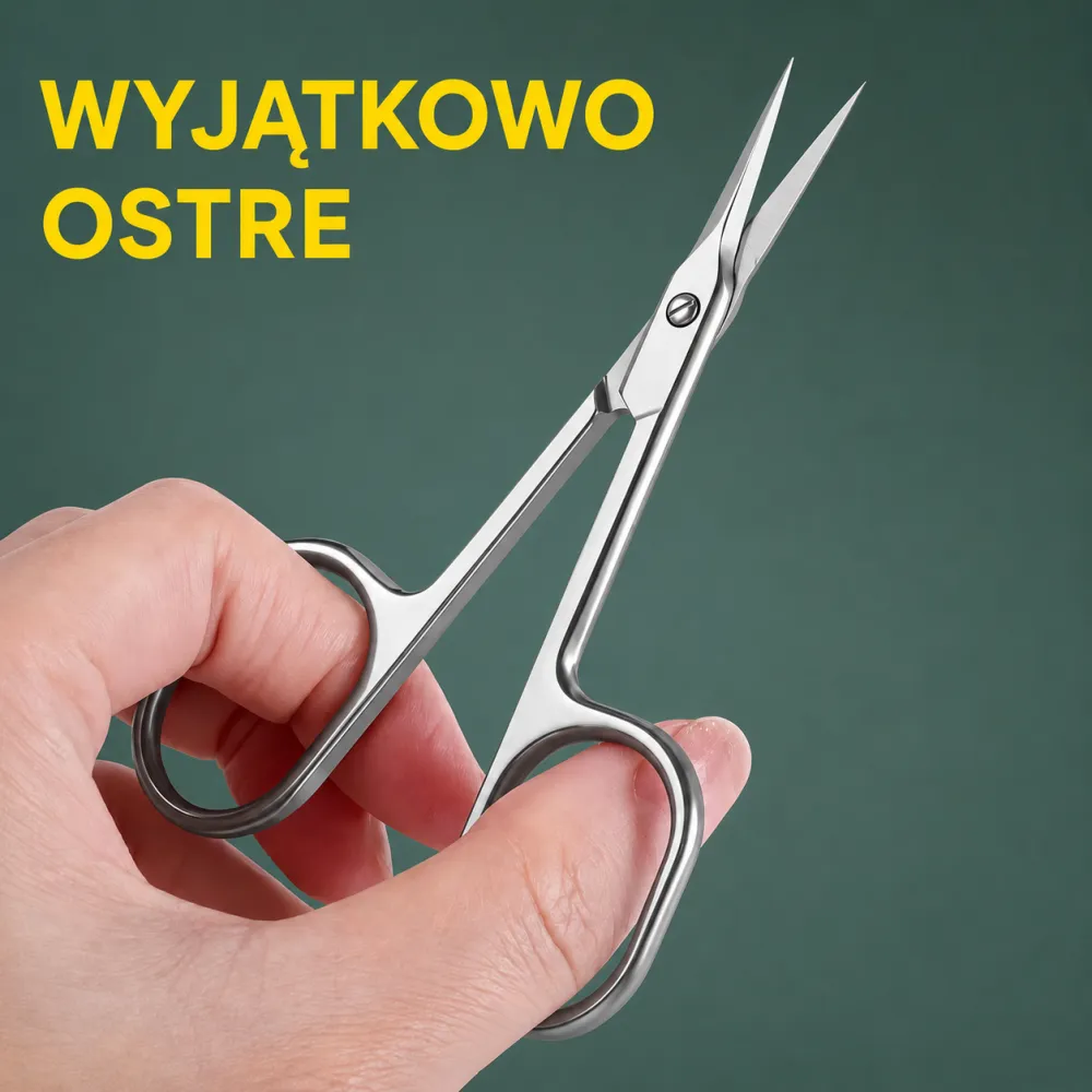 Precyzyjne nożyczki do skórek NILO – małe nożyczki kosmetyczne do manicure