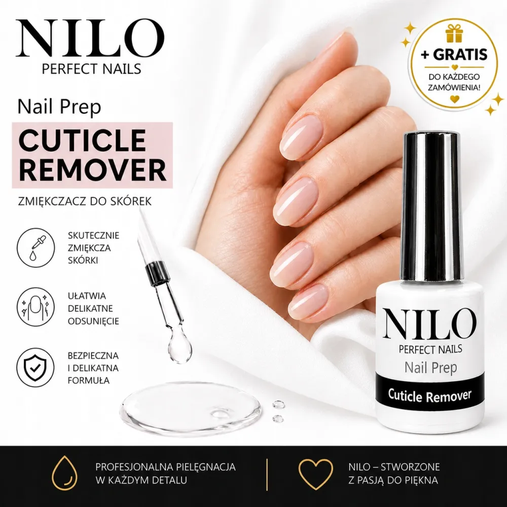 Zmiękczacz do skórek 10ml NILO Perfect Nails Cuticle Remover