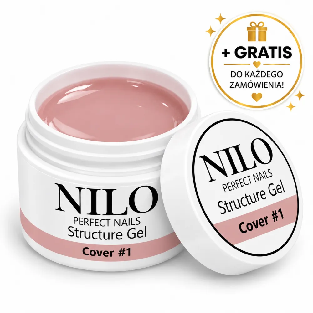Żel Budujący 50g Perfect Hard Gel Cover #1 NILO Perfect Nails