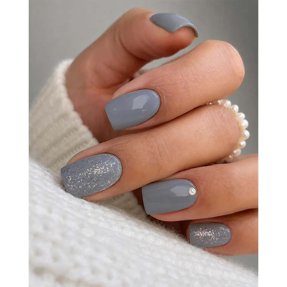 Lakier Hybrydowy Light Grey - NILO no.43