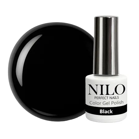 Lakier Hybrydowy Black - NILO no.130
